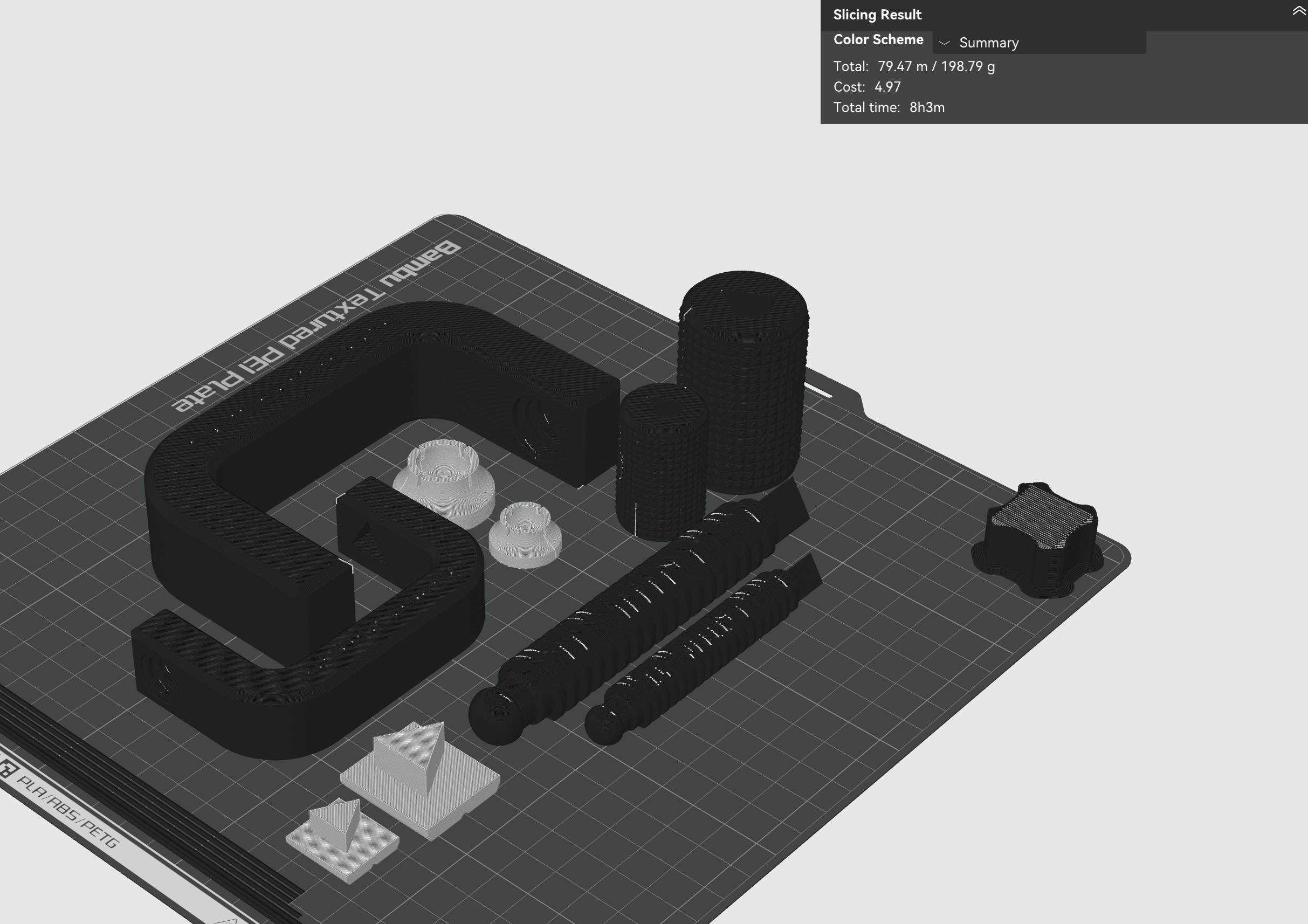 Original G-clamp print time