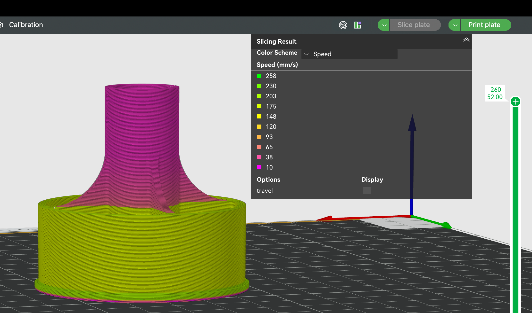 Default PETG Print Speeds